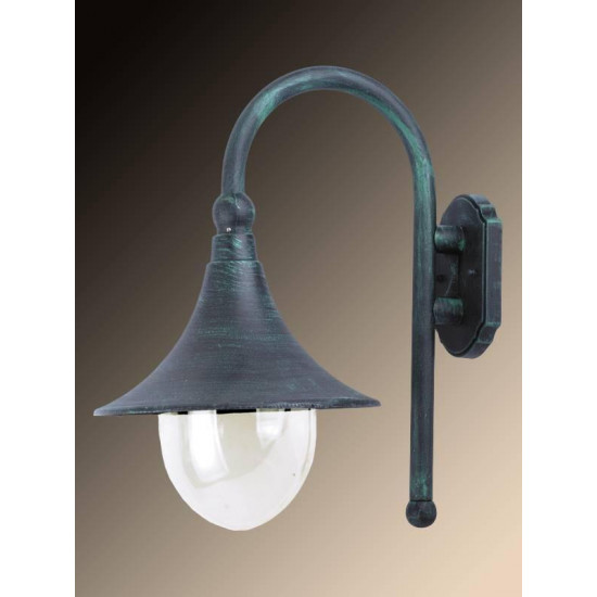 Уличный настенный светильник Arte Lamp Malaga A1082AL-1BG