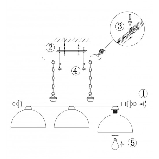 Подвесной светильник Odeon Light Traube 2267/3