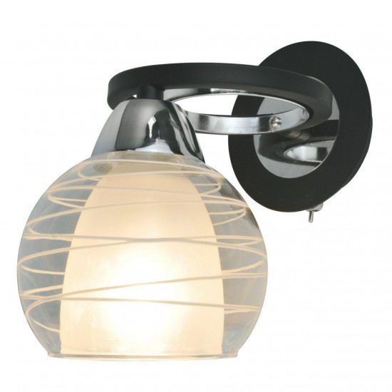 Бра Arte Lamp Ginevra A1604AP-1BK