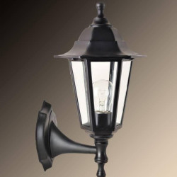 Уличный настенный светильник Arte Lamp Belgrade A1211AL-1BK