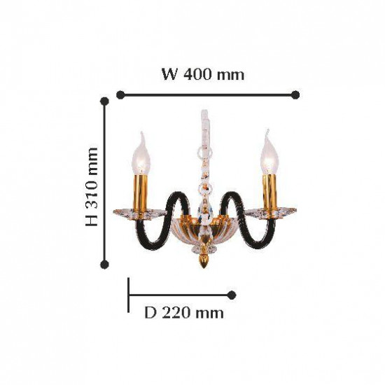 Бра Favourite Crocus 2023-2W