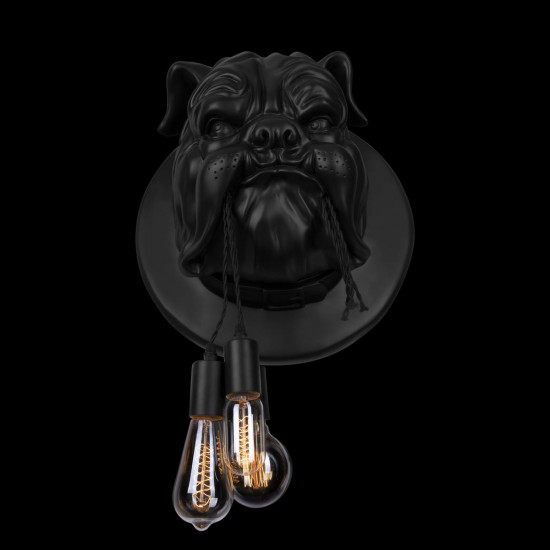 Настенный дизайнерский светильник Loft It Bulldog 10177 Black