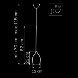 Подвесной светильник Lightstar Meta Duovo 807117