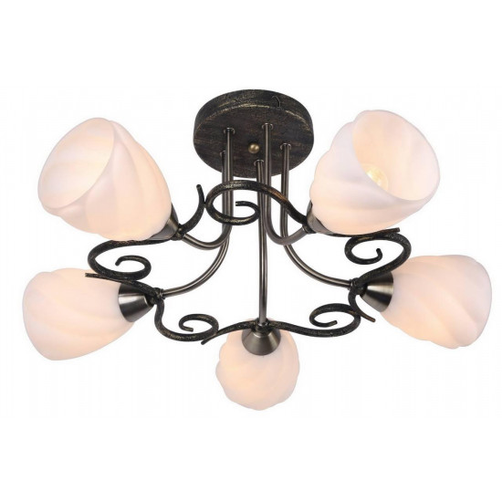 Потолочная люстра Arte Lamp Swirls A6253PL-5BA