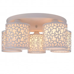 Потолочная люстра Arte Lamp Traforato A8349PL-5WH