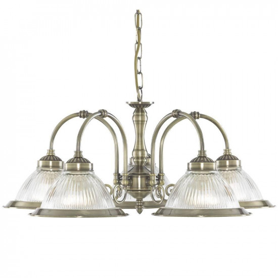 Подвесная люстра Arte Lamp American Diner A9366LM-5AB