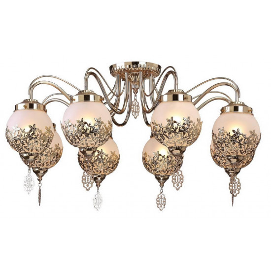 Потолочная люстра Arte Lamp Moroccana A4552PL-8GO