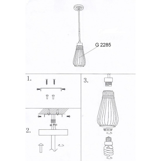 Подвесной светильник Odeon Light Zoro 2285/1