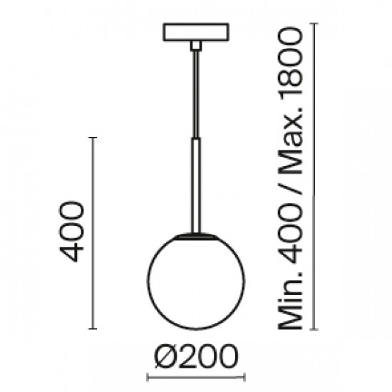 Подвесной светильник белый, круглый плафон Maytoni Basic form MOD321PL-01W1