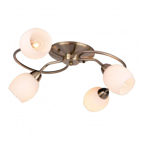 Потолочная люстра Arte Lamp Silvana A4033PL-4AB