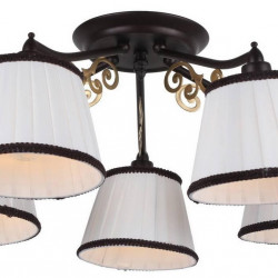 Потолочная люстра Arte Lamp Capri A6344PL-5BR