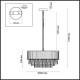 Подвесная люстра Odeon Light Pallada 4120/9