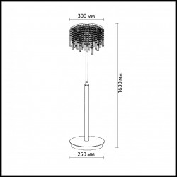 Торшер Odeon Light Lola 2231/6F