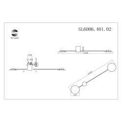 Настенный светодиодный светильник минимализм ST Luce Tondo SL6006.401.02