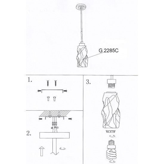 Подвесной светильник Odeon Light Zoro 2285/1C