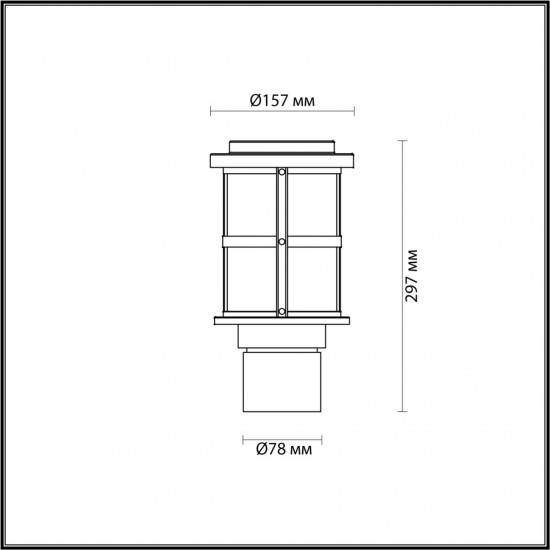 Ландшафтный светильник Odeon Light MAGUS 4964/1A