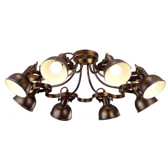 Потолочная люстра Arte Lamp Martin A5216PL-8BR