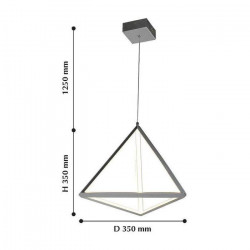 Подвесной светодиодный светильник Favourite Pyramidis 2259-1P
