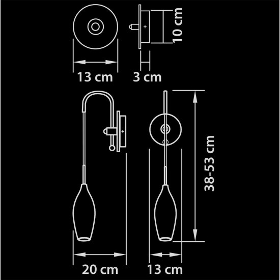 Бра Lightstar Pentola 803520