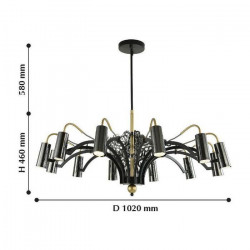 Подвесная люстра Favourite Fabia 2300-12P