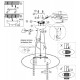 Подвесной светильник Odeon Light Lukka 2604/4