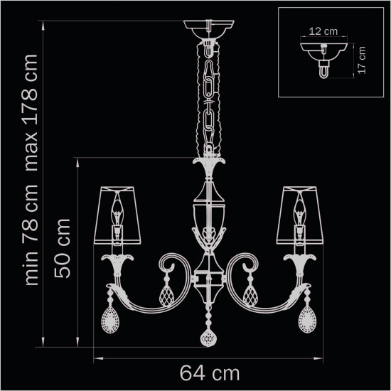 Подвесная люстра Lightstar Cappa 691064