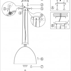 Подвесной светильник Odeon Light Pegor 2507/1