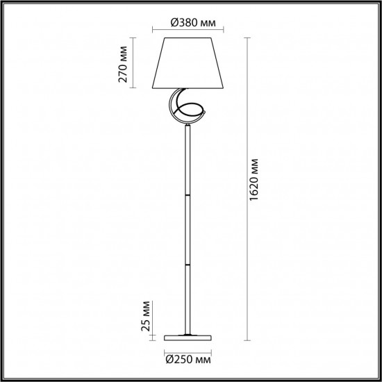 Торшер Lumion Fleur 4541/1F