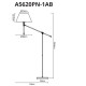 Торшер Arte Lamp A5620PN-1AB