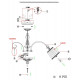 Потолочная люстра Odeon Light Atesa 2925/8C