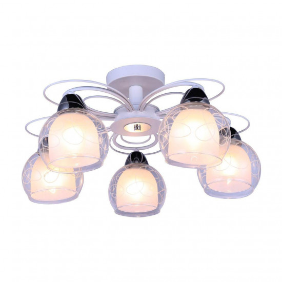 Потолочная люстра Arte Lamp A7585PL-5WH