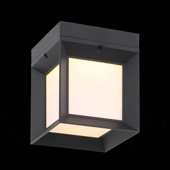 Уличный настенный светодиодный светильник ST Luce Cubista SL077.401.01