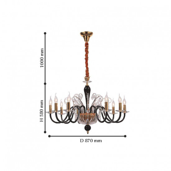 Подвесная люстра Favourite Crocus 2023-10P