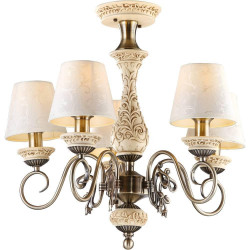 Потолочная люстра Arte Lamp Ivory A9070PL-5AB