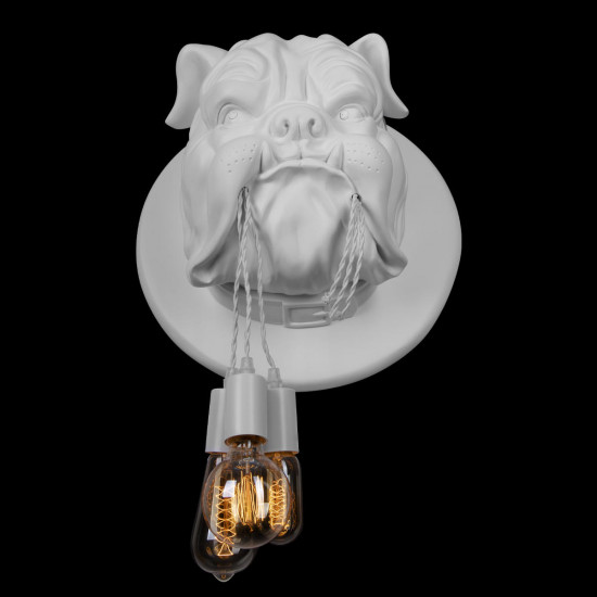 Настенный дизайнерский светильник Loft It Bulldog 10177 White