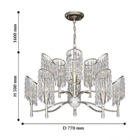 Подвесная люстра Favourite Ladora 2299-10P