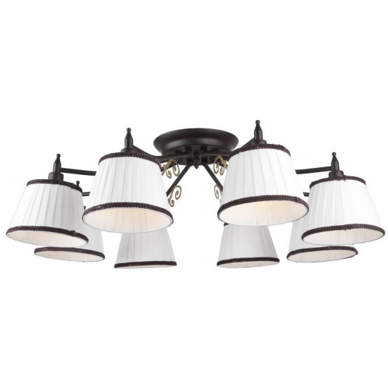 Потолочная люстра Arte Lamp Capri A6344PL-8BR